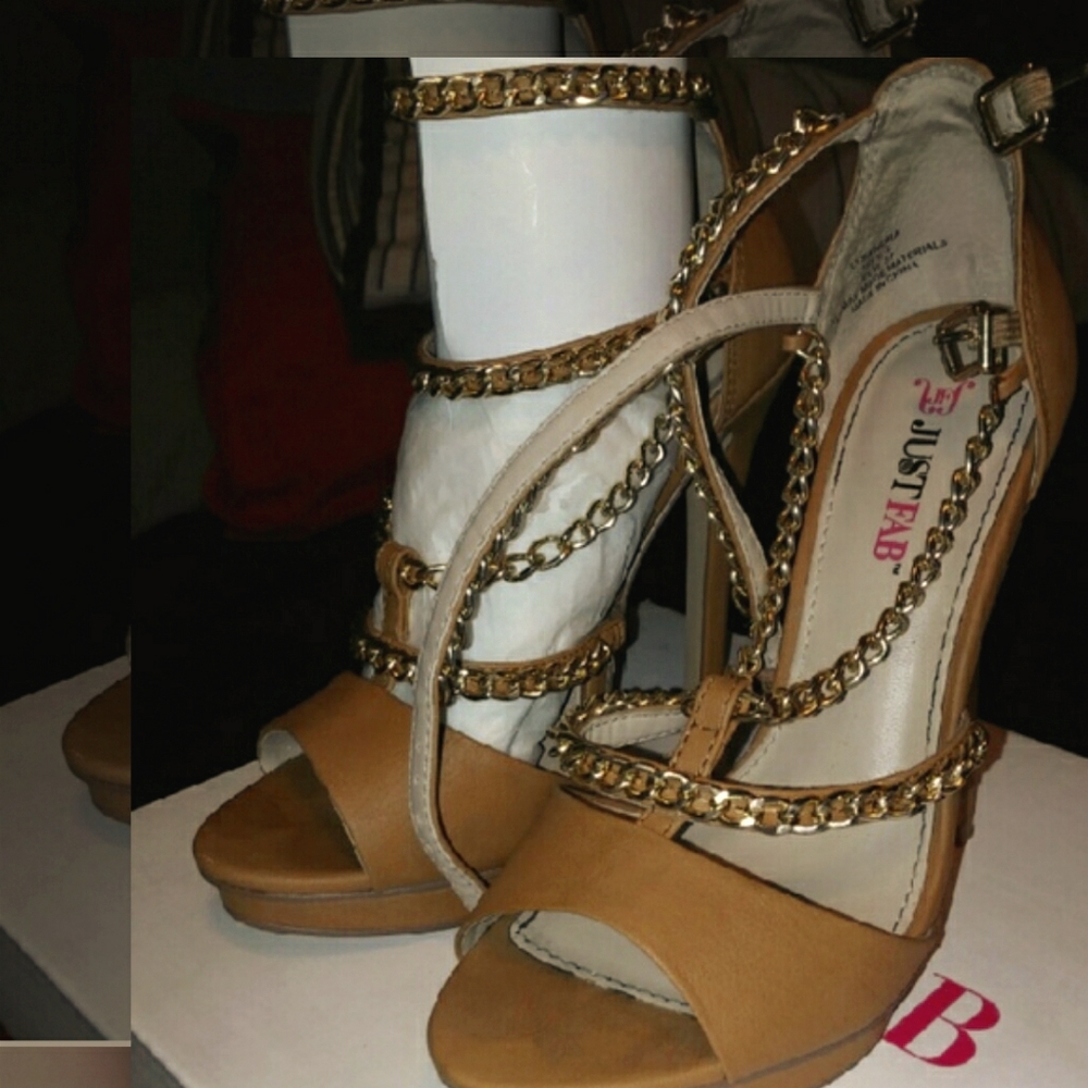 Just Fab Chain on sexy shoes